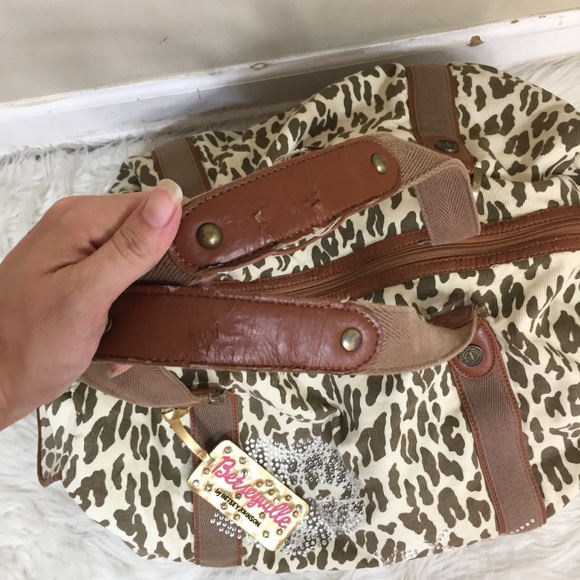 Betsey Johnson Animal Print Duffle Bag - Picture 4 of 7